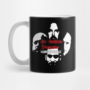 All-American Spookshow Horror Podcast Faces Mug